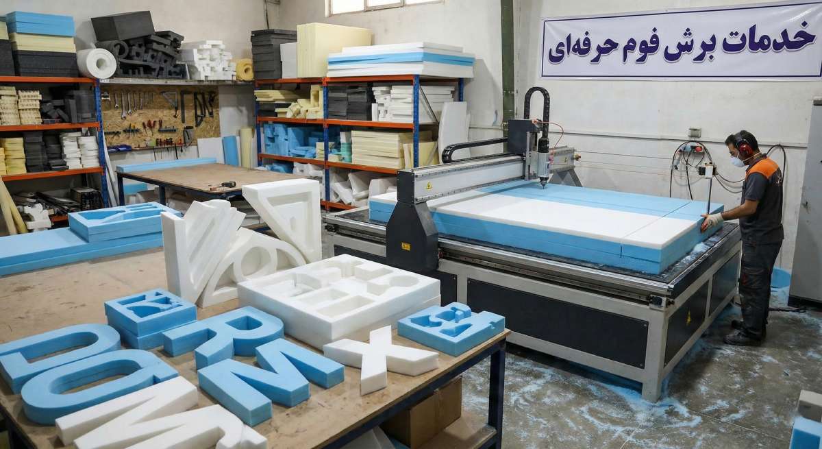 خدمات برش فوم